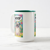 Süße Französische Bulldogge Kaffeetasse (Vorderseite Links)