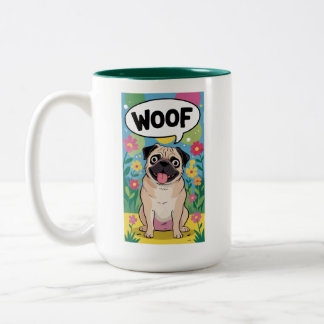 Süße Französische Bulldogge Kaffeetasse