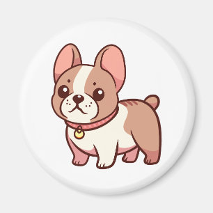 Süße Französische Bulldogge Magnet