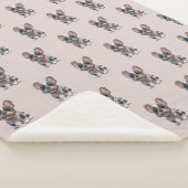 Süße Französische Bulldogge Sherpadecke (3/4)