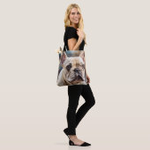 Süße Französische Bulldogge-Tasche Tasche (Am Model)