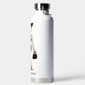 Süße & Freche Wasserflasche Trinkflasche (links)