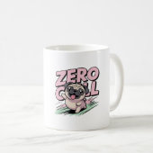 Süße French Bulldog Zero Cool Tasse (VorderseiteRechts)