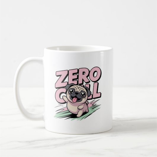 Süße French Bulldog Zero Cool Tasse (Links)