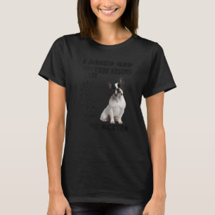 Süße Frenchton-Zitat-Mutter, Froston-Vater, Faux F T-Shirt