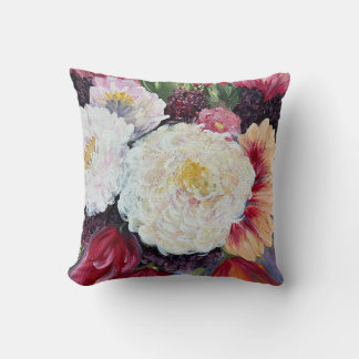Süße Freude Blumenmalerei Kissen