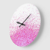 süße Freude Große Wanduhr (Winkel)