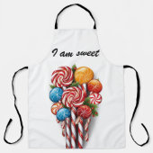 🍭 Süße Freuden Schürze (Vorderseite)