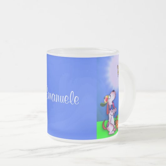 Süße Freund-Nominierungs-Tasse Mattglastasse (VorderseiteRechts)