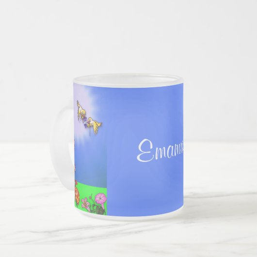 Süße Freund-Nominierungs-Tasse Mattglastasse (Vorderseite Links)