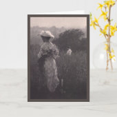 Süße Freundgrüße Karte (Gelbe Blume)