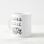 Süße Freundin Beste Freundin Schwester Kaffeetasse (Vorderseite Links)