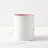 Süße Freundlichkeit zählt Typografie Tasse (Zentrum)