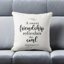 Süße Freundschaft Bibelvers Handlettering Zitat