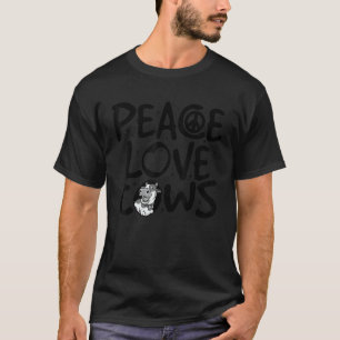 Süße Friedensliebe Kuh Für Männer Frauen Kinder Ti T-Shirt