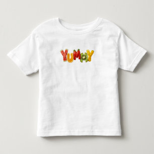 Süße frische Früchte leckere Typografie Toddler T- Kleinkind T-shirt