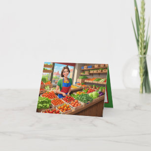 Süße frische Gemüse individuell anpassbar  Karte