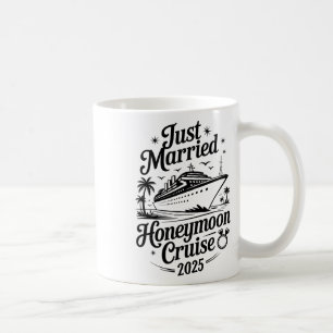 Süße Frischvermählte Hochzeitskreuzfahrt 2025 Neuv Kaffeetasse