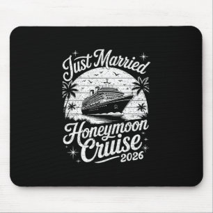 Süße Frischvermählte Hochzeitskreuzfahrt 2026 Neuv Mousepad