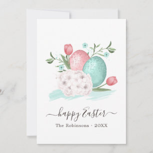 Süße Frohe Ostern Grüße Feiertagskarte