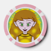 Süße Frohe Pokerchips (Rückseite)