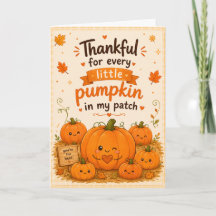 Süße Frohe Thanksgiving-Grüße