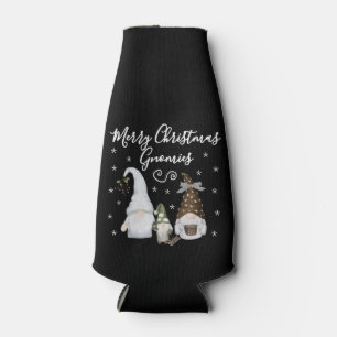 Süße Frohe Weihnachten Gnomies Flaschenkühler