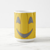 Süße fröhliche Ernte-Kürbis Orange Kaffeetasse (Mittel)