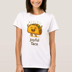 Süße Fröhliche Taco Frauen T-Shirt Lustiges Fiesta