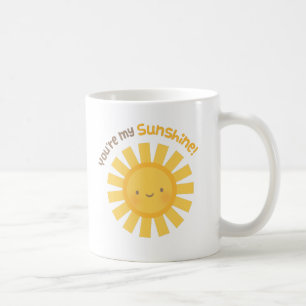 Süße fröhliche Wertschätzung Du bist mein Sonnensc Kaffeetasse