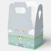 Süße Frosch-Geburtstags-Dankeschön Geschenkschachtel (Geöffnet)