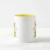 Süße Frosch-Illustration Tasse (Zentrum)