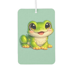 Süße Frosch mit großen Augen Kawaii-Tierdesign Autolufterfrischer