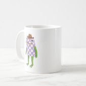 Süße Frosch-Western-Tasse Kaffeetasse (Vorderseite Links)