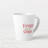 Süße Frösche vor Jungs Milchtasse (Rechte Ecke)
