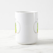 Süße Froschfamilie Kaffeetasse (Mittel)