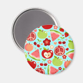 Süsse Frucht Magnet (Vorderseite/Rückseite)