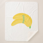 Süße Fruchtkunst / Tropische Lebensmittel-Ästhetik Sherpadecke (Vorderseite)