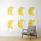 Süße Fruchtkunst / Tropische Nahrungsmittel-Ästhet Wandteppich (Beispiel (Horizontal))