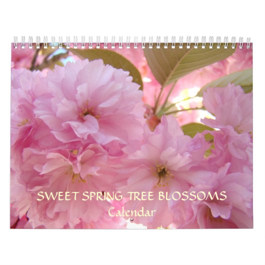 SÜSSE FRÜHLINGSBÄUME BLÜHEN Kalender Geschenke (Titelbild)