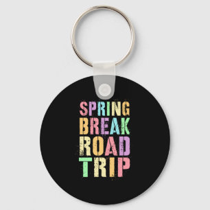 Süße Frühlingsferien-Roadtrip-Urlaub vacay Schlüsselanhänger