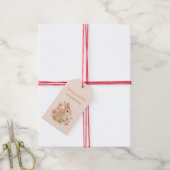 Süße Frühlingshasen & Blumengarten Geschenkanhänger (Mit Garn)