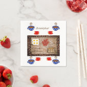 Süße Frühstück-Ei-Papier-Servietten Serviette (Beispiel)