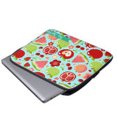 Süsse Fruities Laptopschutzhülle (Vorne Knopf)