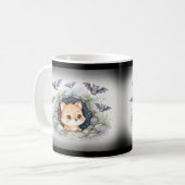 Süße Fuchs-Fledermaus-Höhlenfreunde Kaffeetasse (Vorderseite Links)
