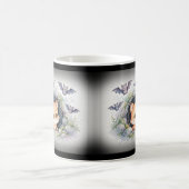 Süße Fuchs-Fledermaus-Höhlenfreunde Kaffeetasse (Mittel)