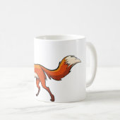 Süße Fuchs-Tasse Kaffeetasse (VorderseiteRechts)