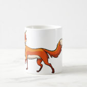 Süße Fuchs-Tasse Kaffeetasse (Mittel)