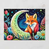 Süße Fuchs-Tierliebhaber Postkarte (Vorderseite)