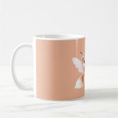 Süße Fuchsfee mit rosa Flügeln Kaffeetasse (Links)